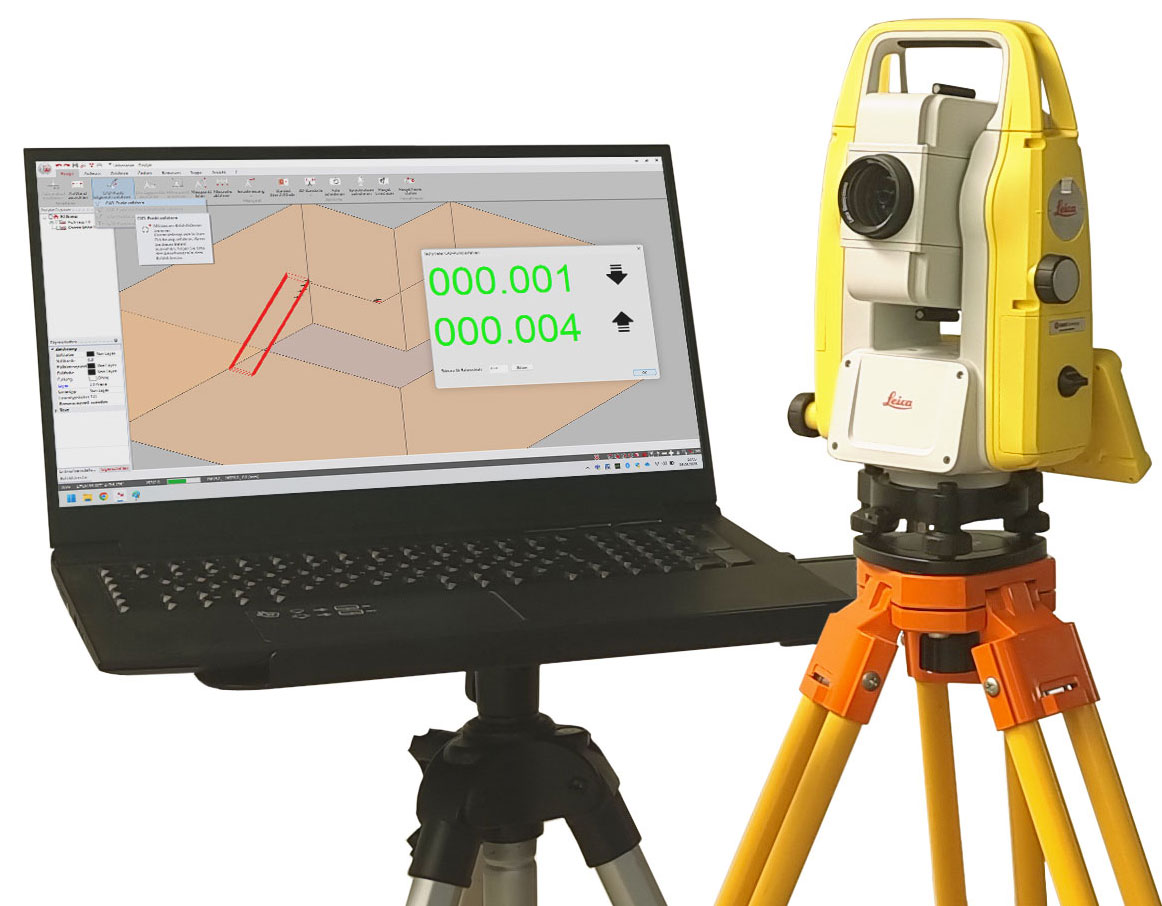 Flexijet FACE CAD-to-Field projection