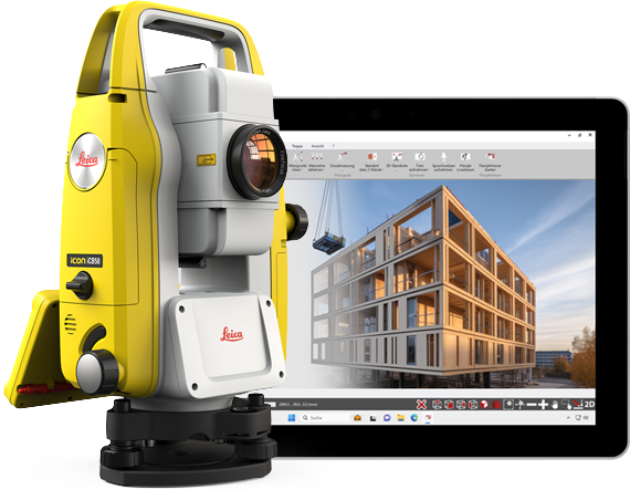 FlexijetFACE Fassadenaufmaßsystem Système de mesure de façade FlexijetFACE